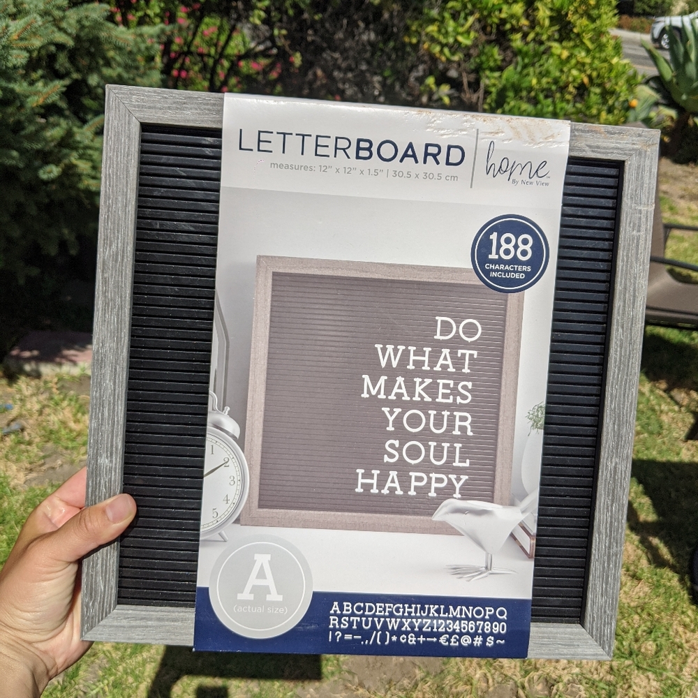 Brand New Letterboard for cute quotes!